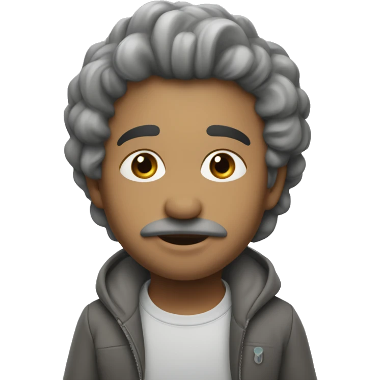 Kanada’s sfinks grey with white  emoji