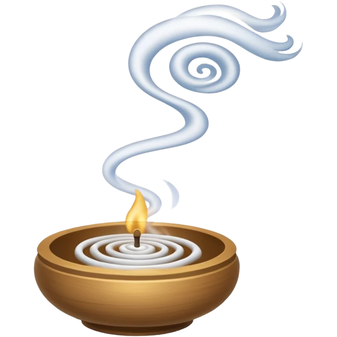 Incense Smoke Trail emoji