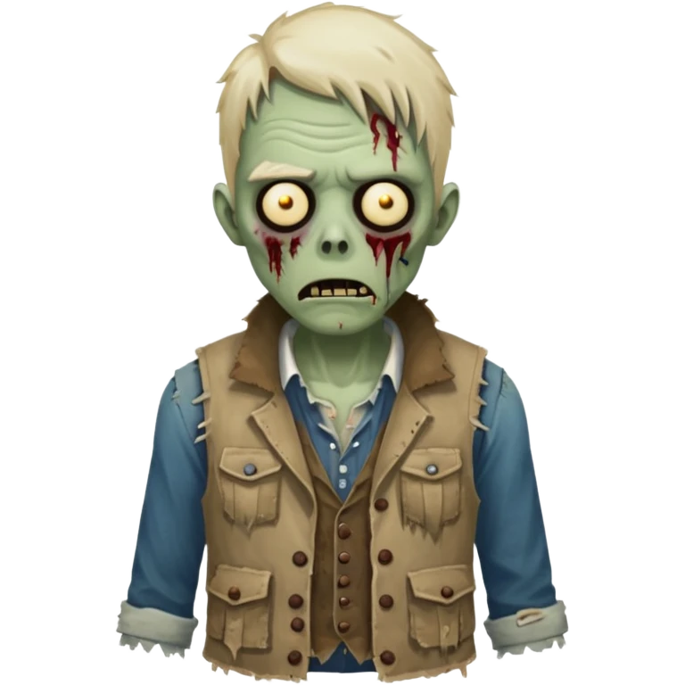 zombie in vests emoji