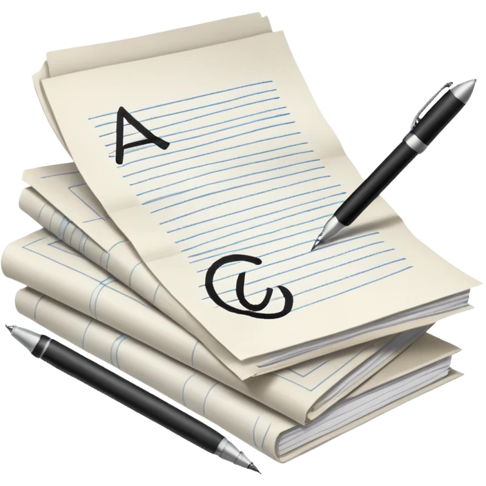 generate a small emoji for the word "artificial intelligence notes" emoji