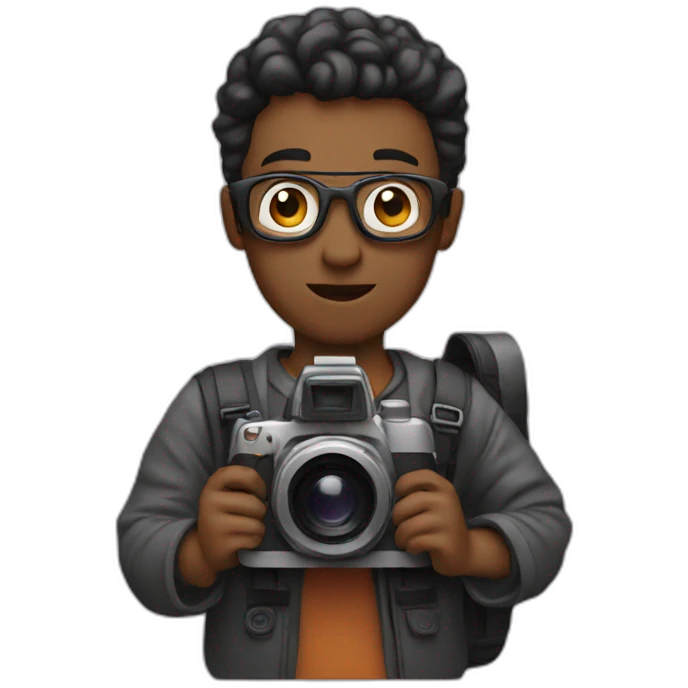 filmmaker with camera emoji