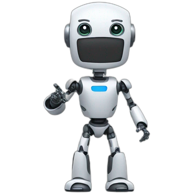 a robot teacher emoji