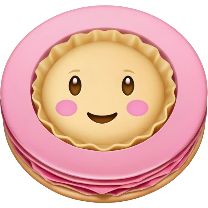 Pink ravioli  emoji