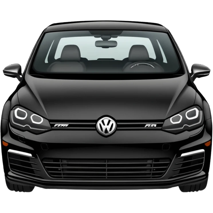 Black Edition Golf R MK7  emoji