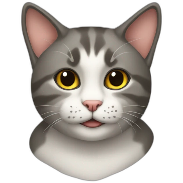 Un gato callejero  emoji