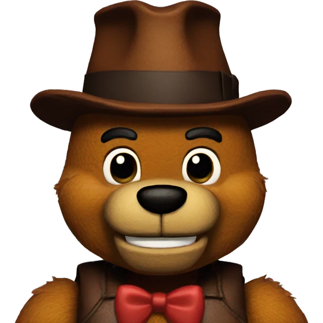 Freddy Fazbear' emoji