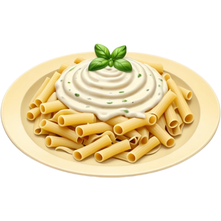 white creamy saucy pasta emoji