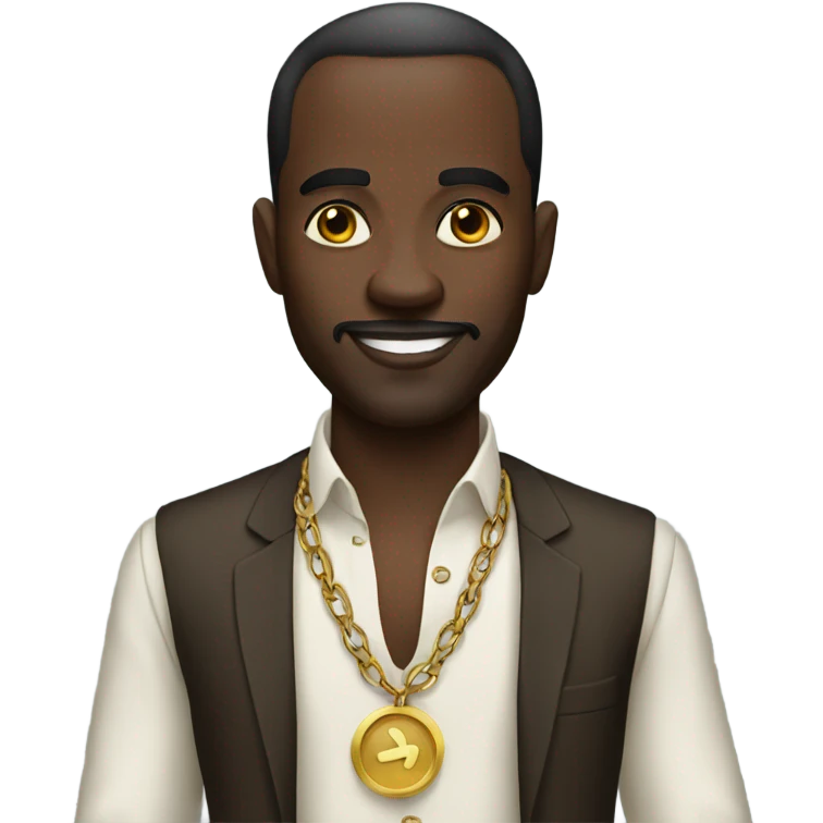 Rich african men emoji