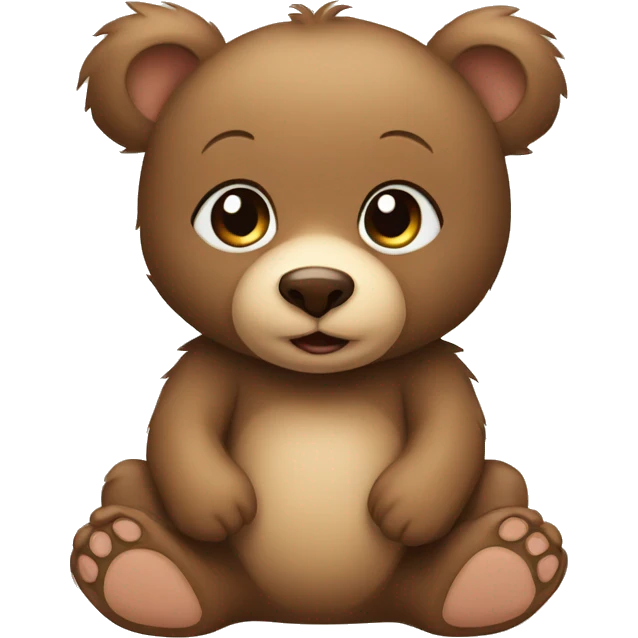 baby bear emoji