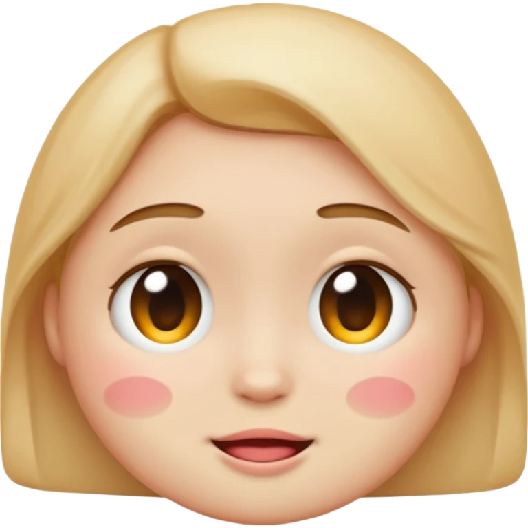 Make me a shy emoji face emoji