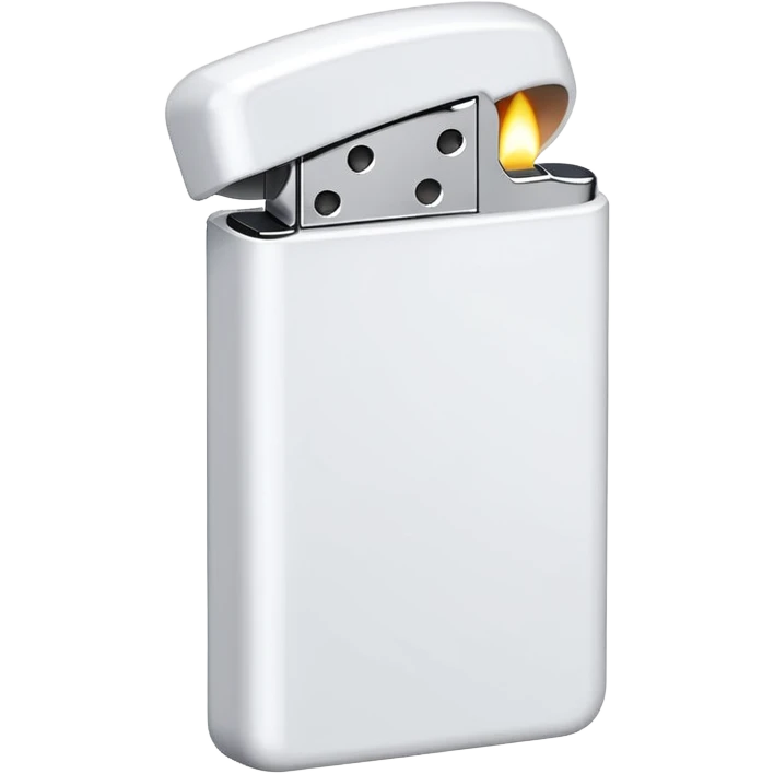 white lighter emoji