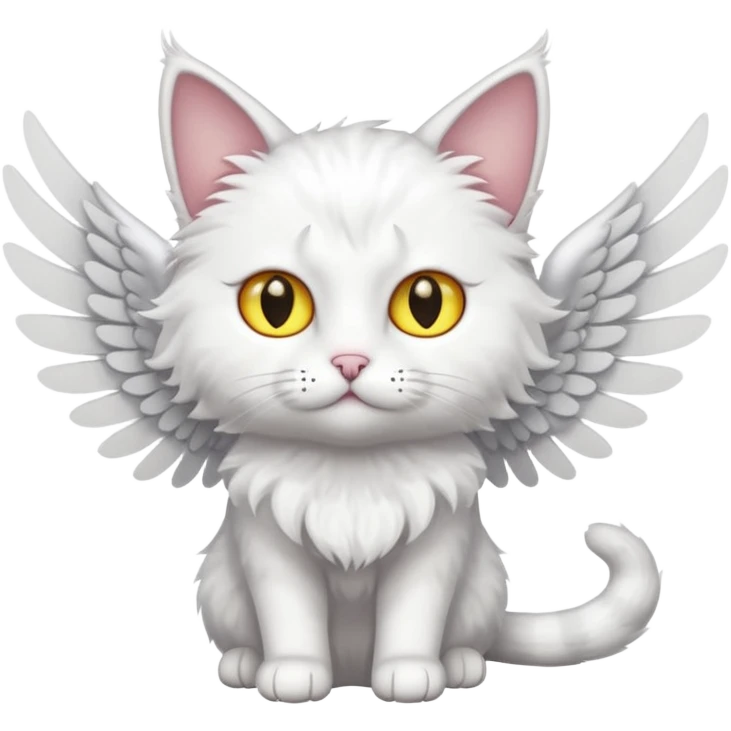 Cat with wings emoji