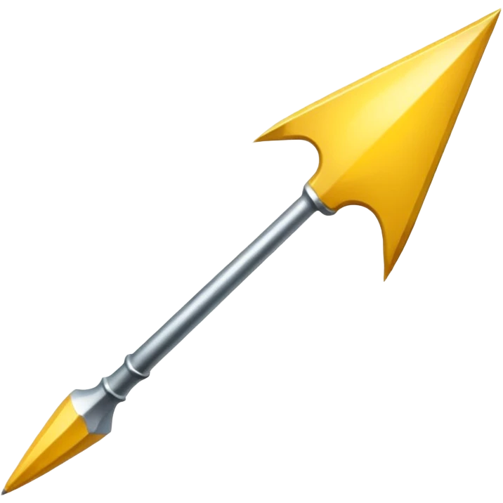 yellow spear emoji