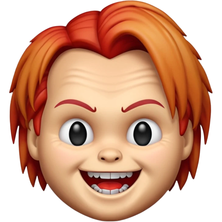 Un emojin de chuky emoji