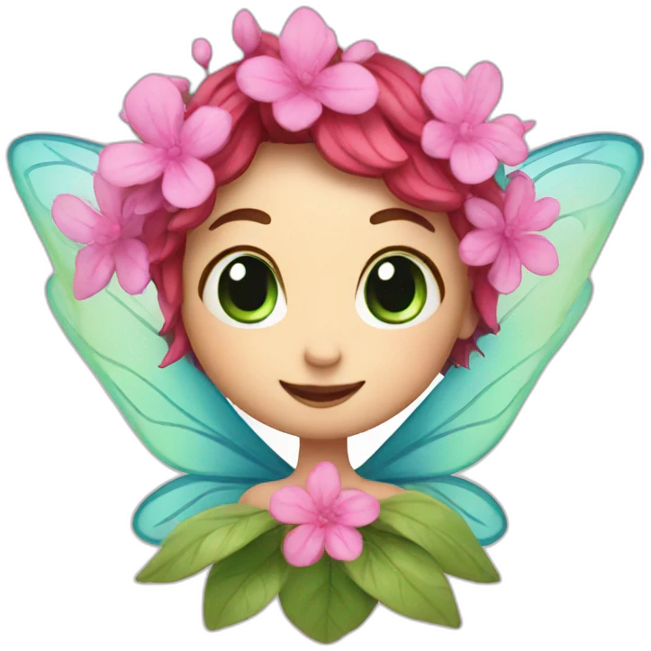 Fairy bloom emoji