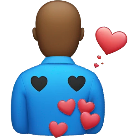 Blue love  emoji