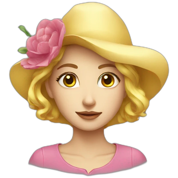 coeur fleur emoji