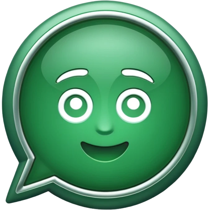 Create WhatsApp icon emoji emoji