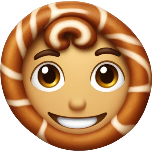 Cinnamon swirl  emoji