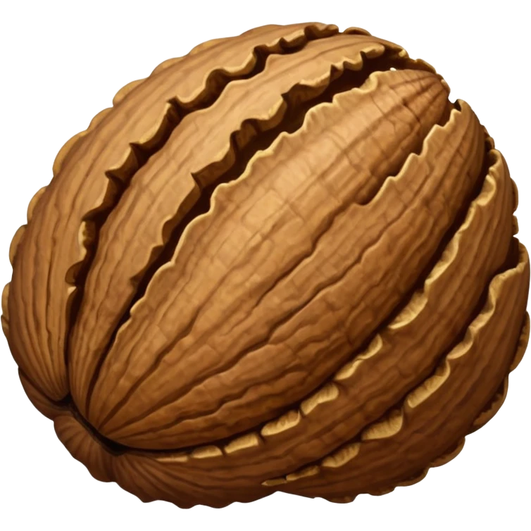 One Walnut Shell! Juglandaceae emoji