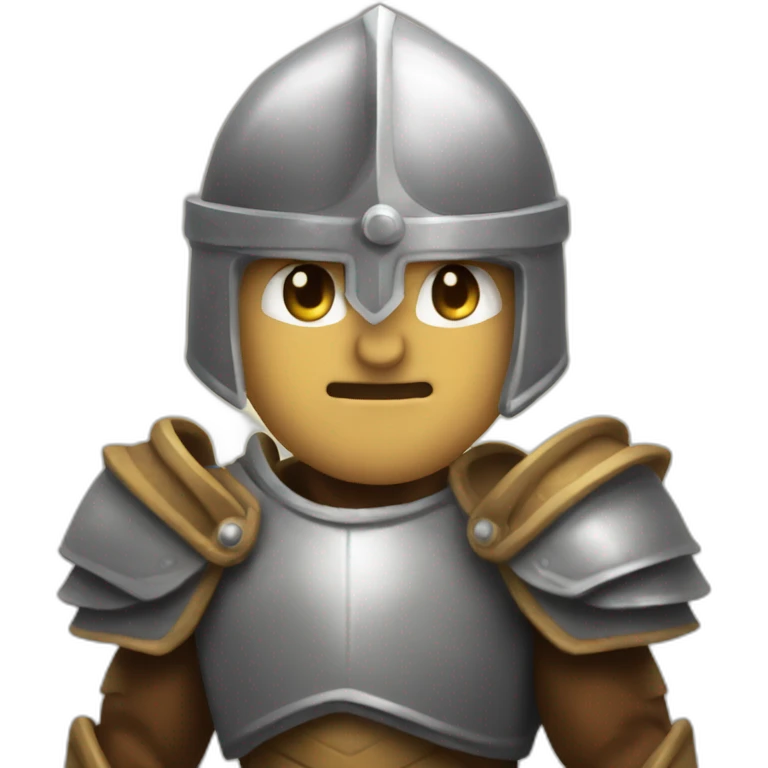 extra muscular knight with claymore emoji