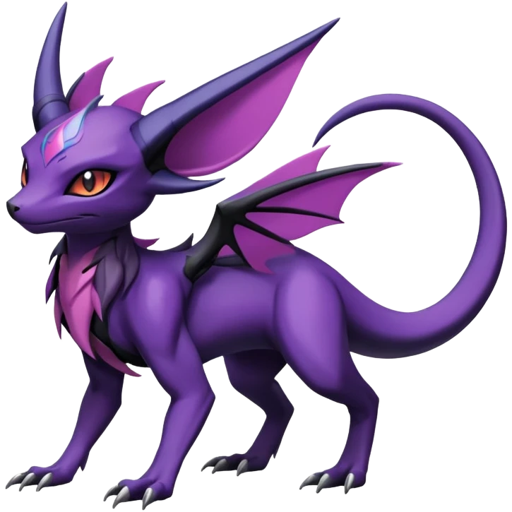 Salandit-Noivern-Espeon-Hybrid (Full body) emoji