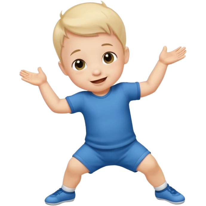 dance small baby boy emoji