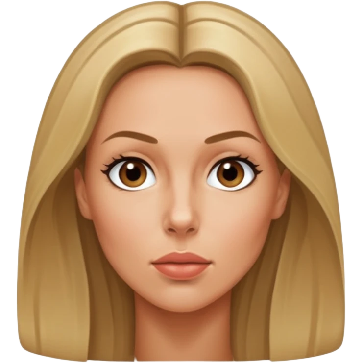 Naked Nicole Aniston head bottomview emoji