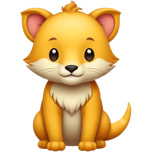 Handsome, gorgeous, beautiful, cute, adorable, animal-creature, full body emoji