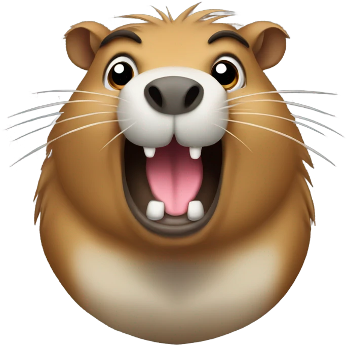 capybara angry emoji