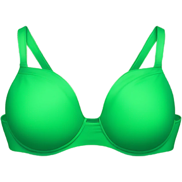 green bikini  emoji