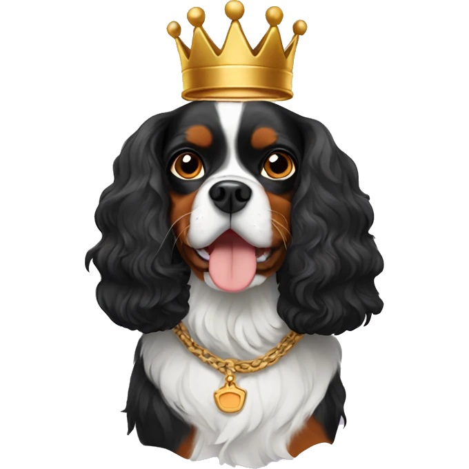 King Cavalier dog emoji