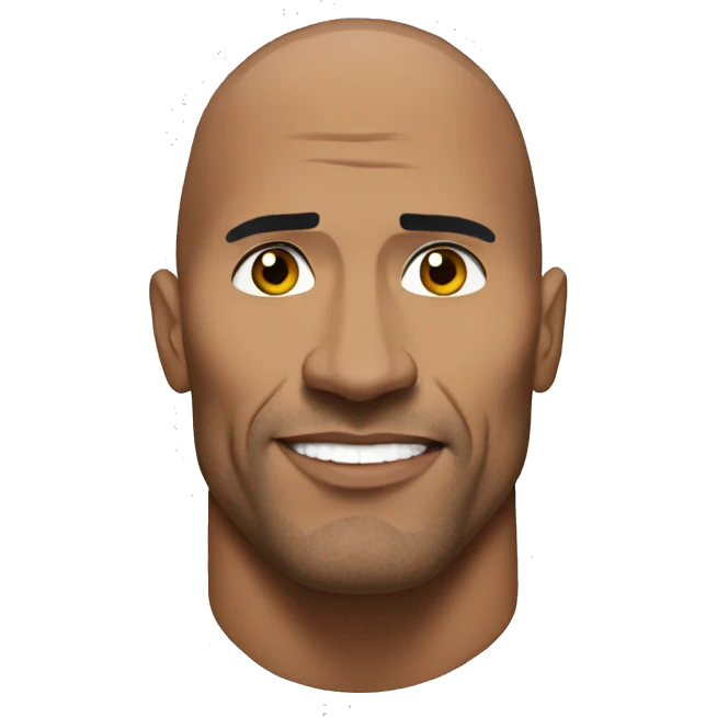 The Rock emoji
