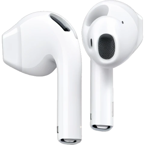 AirPod in ear emoji
