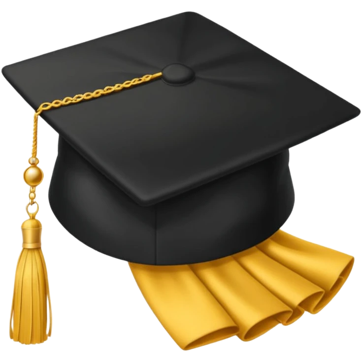Necesito un gorro de una egresada de la universidad emoji