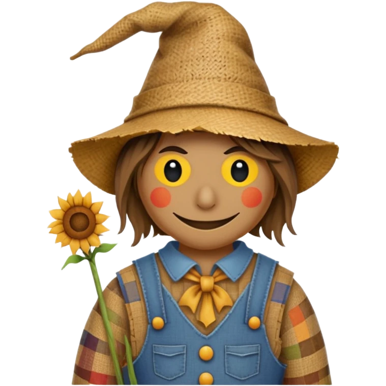 scarecrow diffrrent style emoji