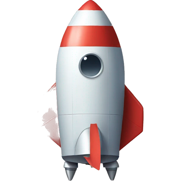 sad rocket emoji