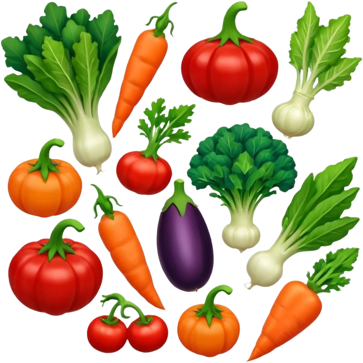 fresh vegetables emoji