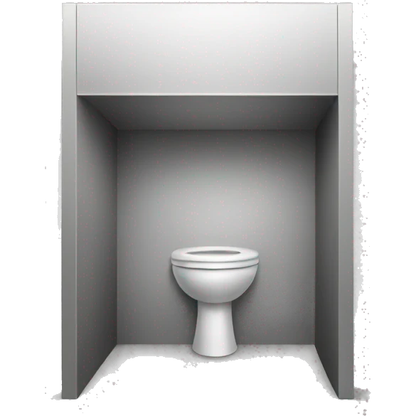 restroom stall emoji