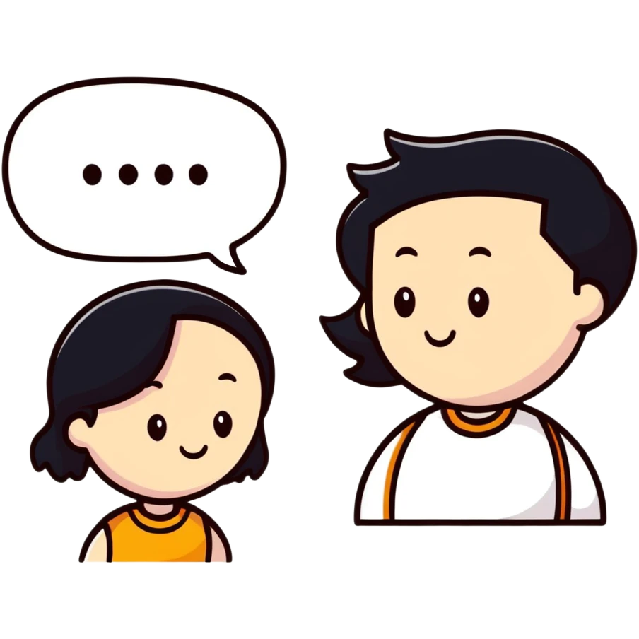 couple embracing with speech bubble saying tumse emoji