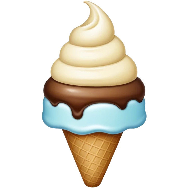 “Please get me my ice cream” in cursive emoji
