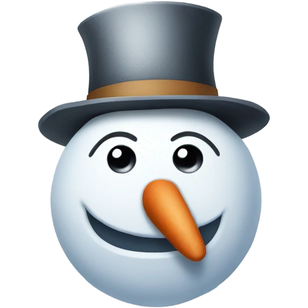 Snowman emoji