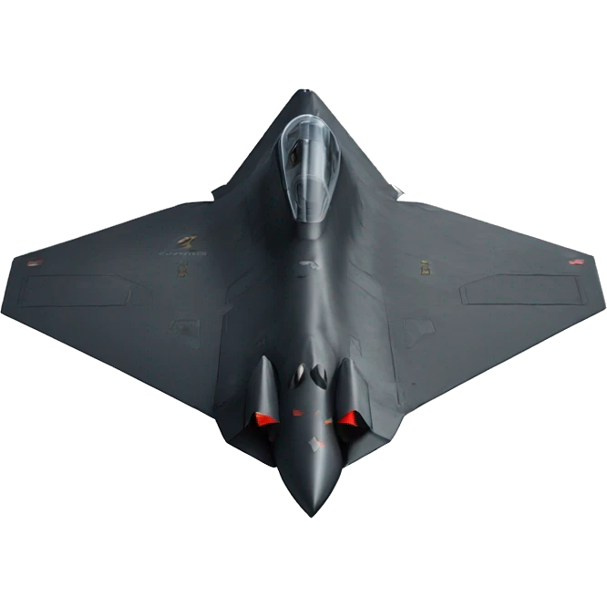 F117 stealth jet emoji