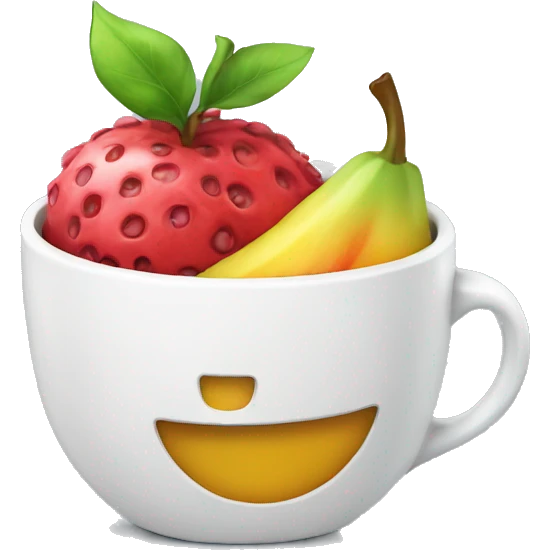 Fruit in a cup emoji