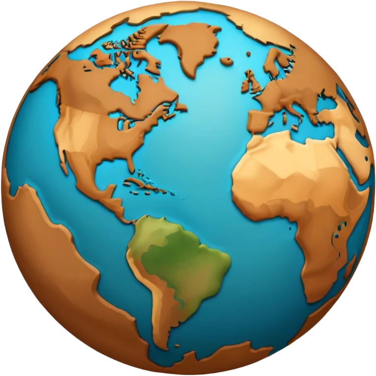 Earth tone coloring emoji