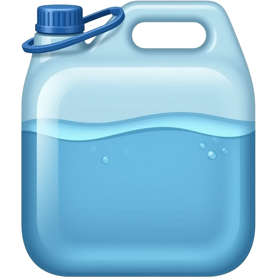gallon of water emoji
