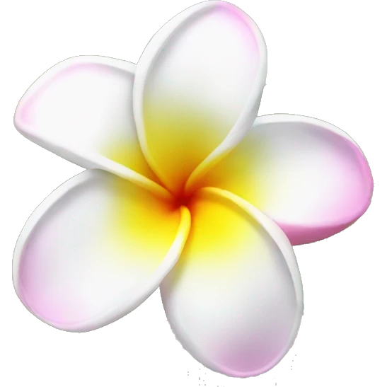 Plumeria  emoji