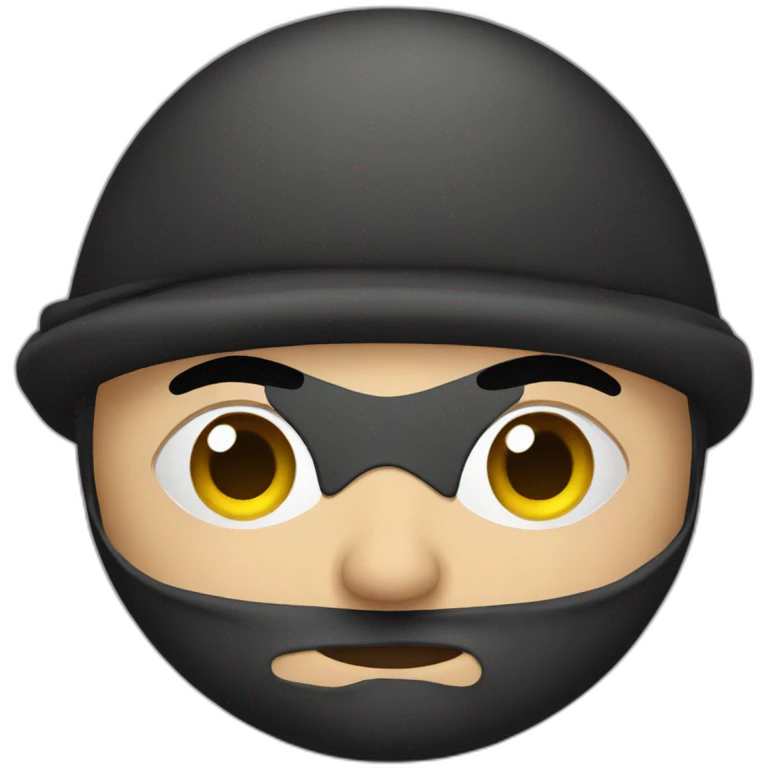 Bandit, thief emoji