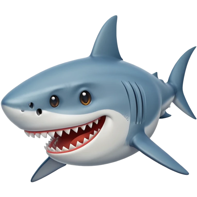 Shark laughing  emoji