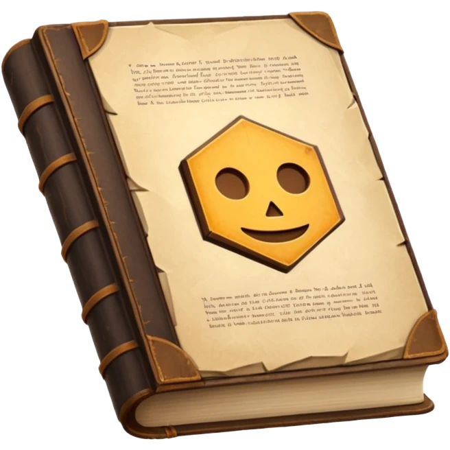 open old book low poly emoji